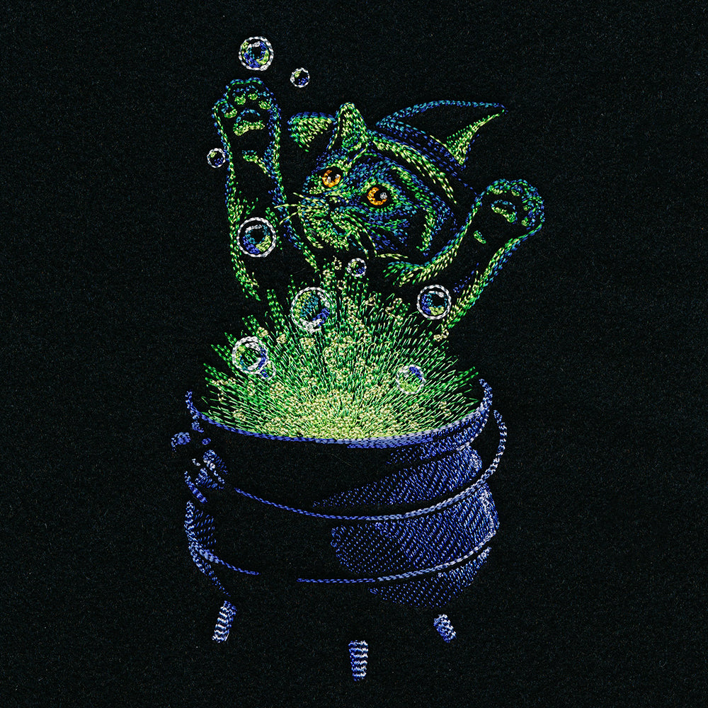 Glowing Kitty Cauldron