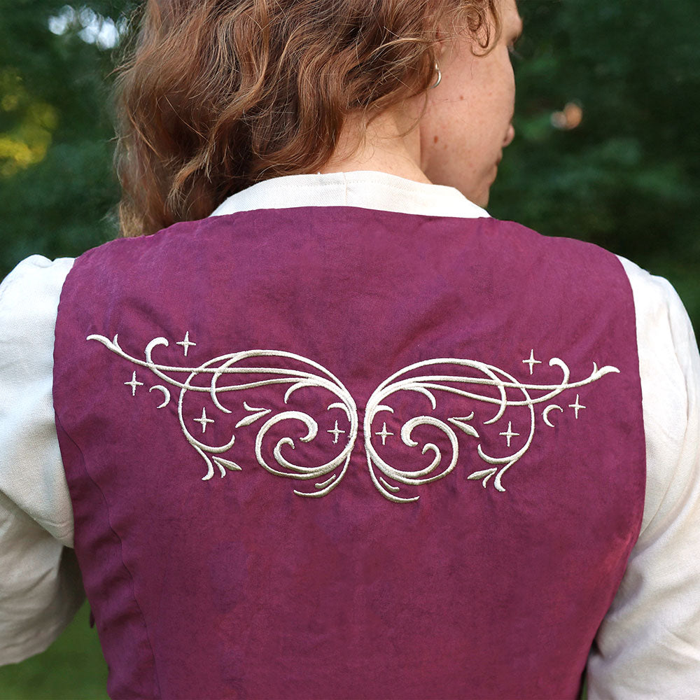 Interlocking Swirls - Back (Split)