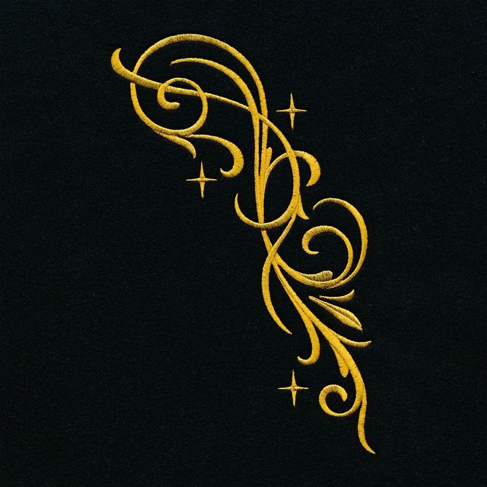 Interlocking Swirls - Front (Split)