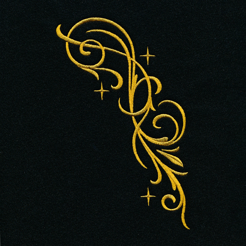 Interlocking Swirls - Front (Split)