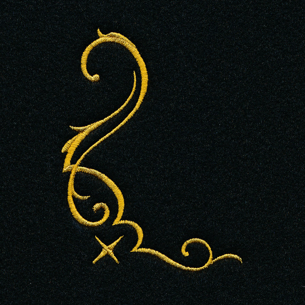 Interlocking Swirls - Corner