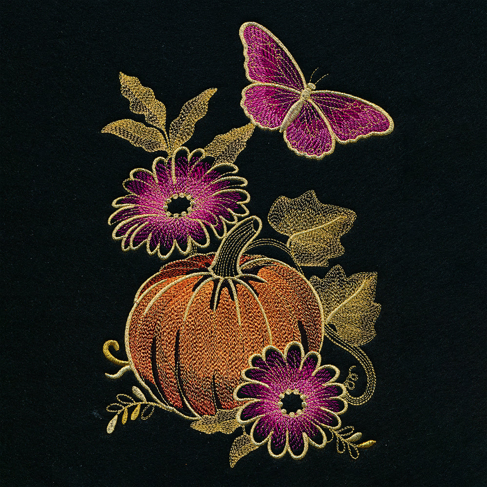 Glimmering Fall Cascade