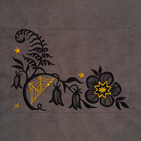 Spooky Floral Corners - Bottom Left
