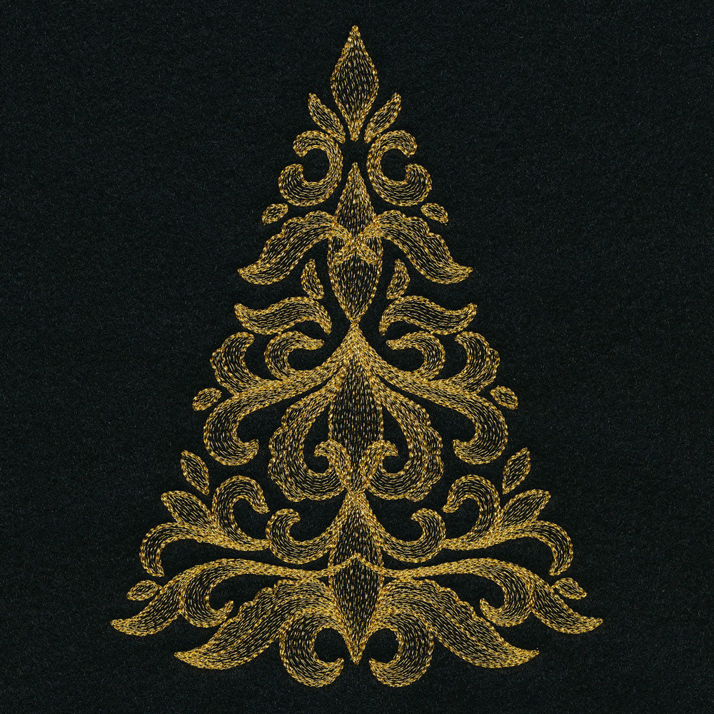 Gilded Flourish Christmas Tree
