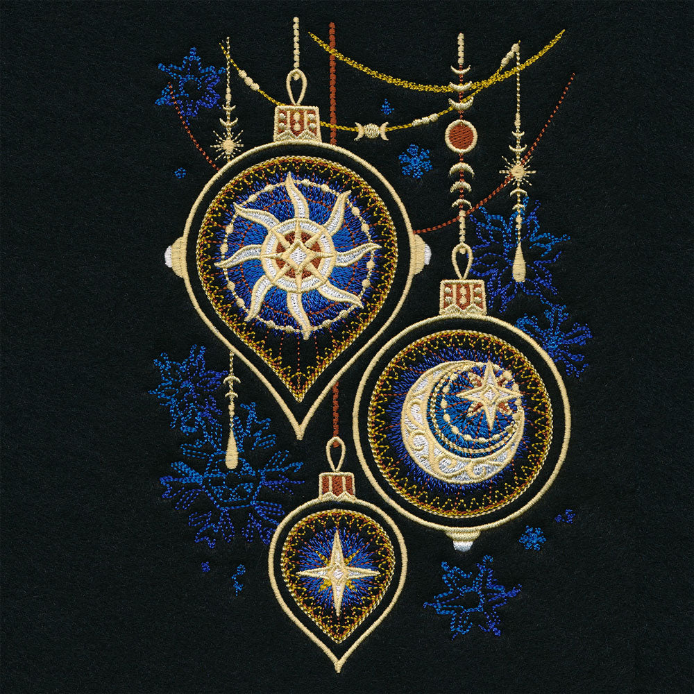 From Day to Night Christmas Ornaments