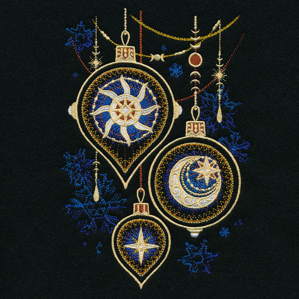 From Day to Night Christmas Ornaments