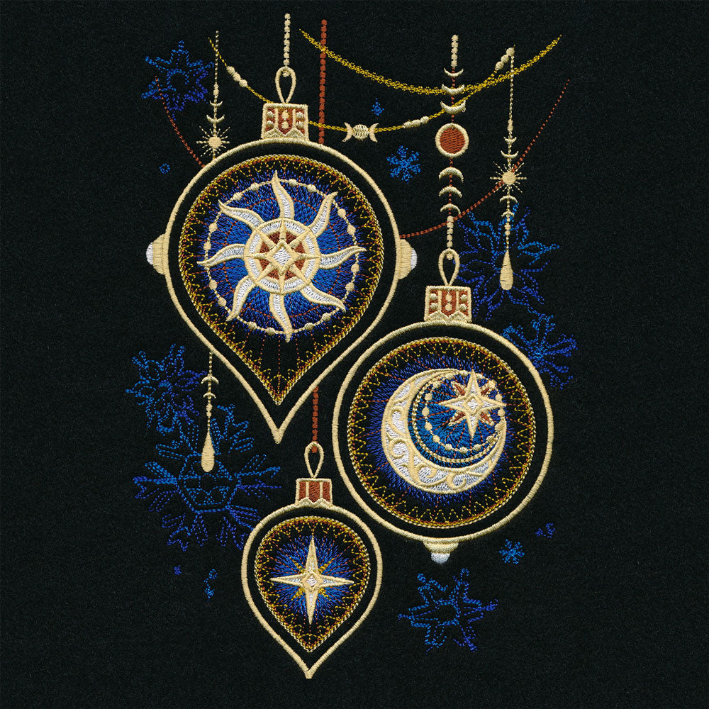 From Day to Night Christmas Ornaments