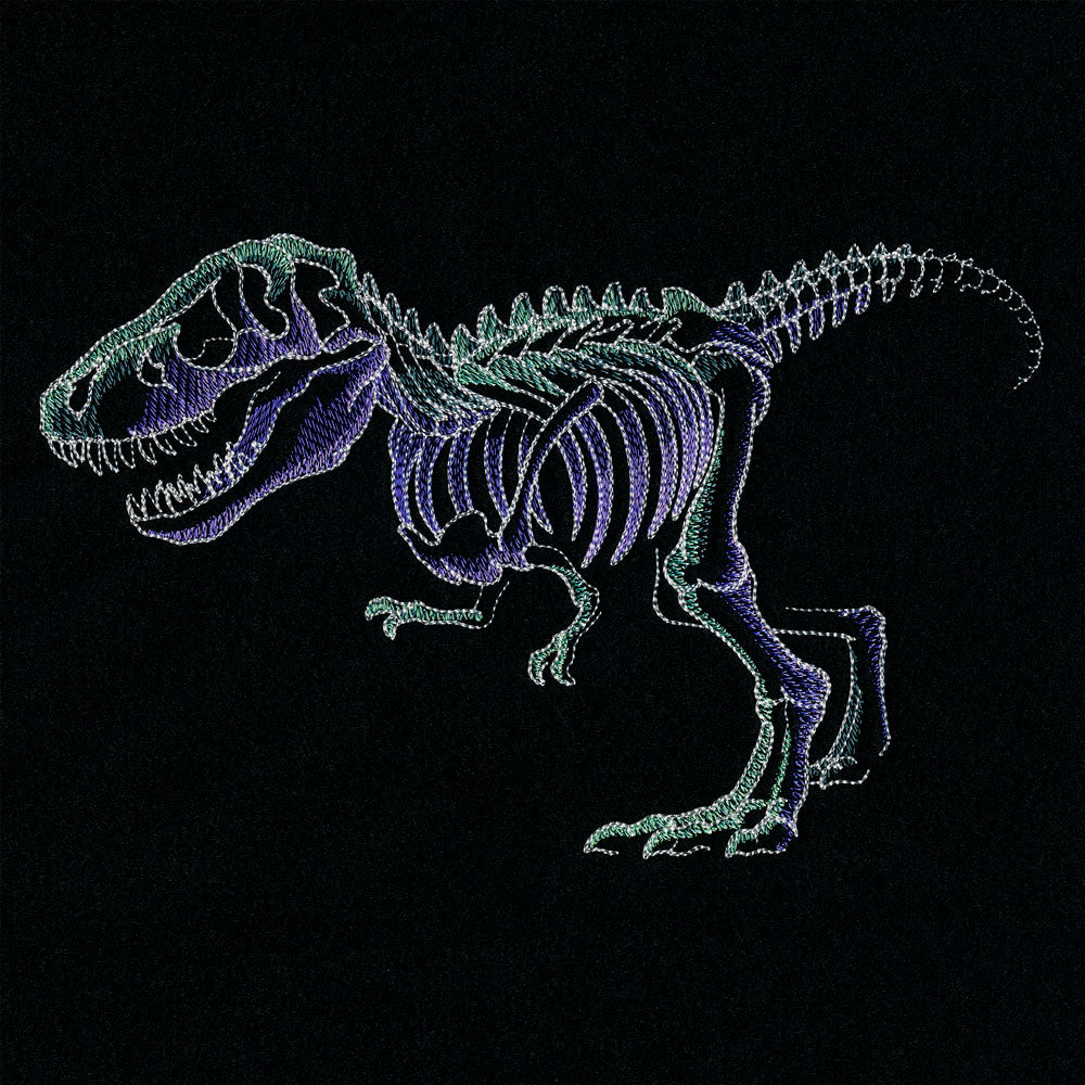 Emerging T-Rex Skeleton