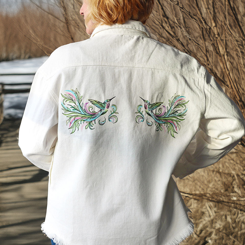 Botanical Breeze Hummingbird