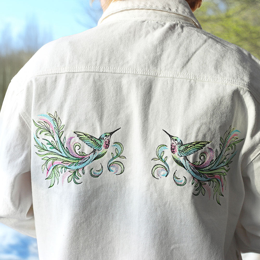 Botanical Breeze Hummingbird