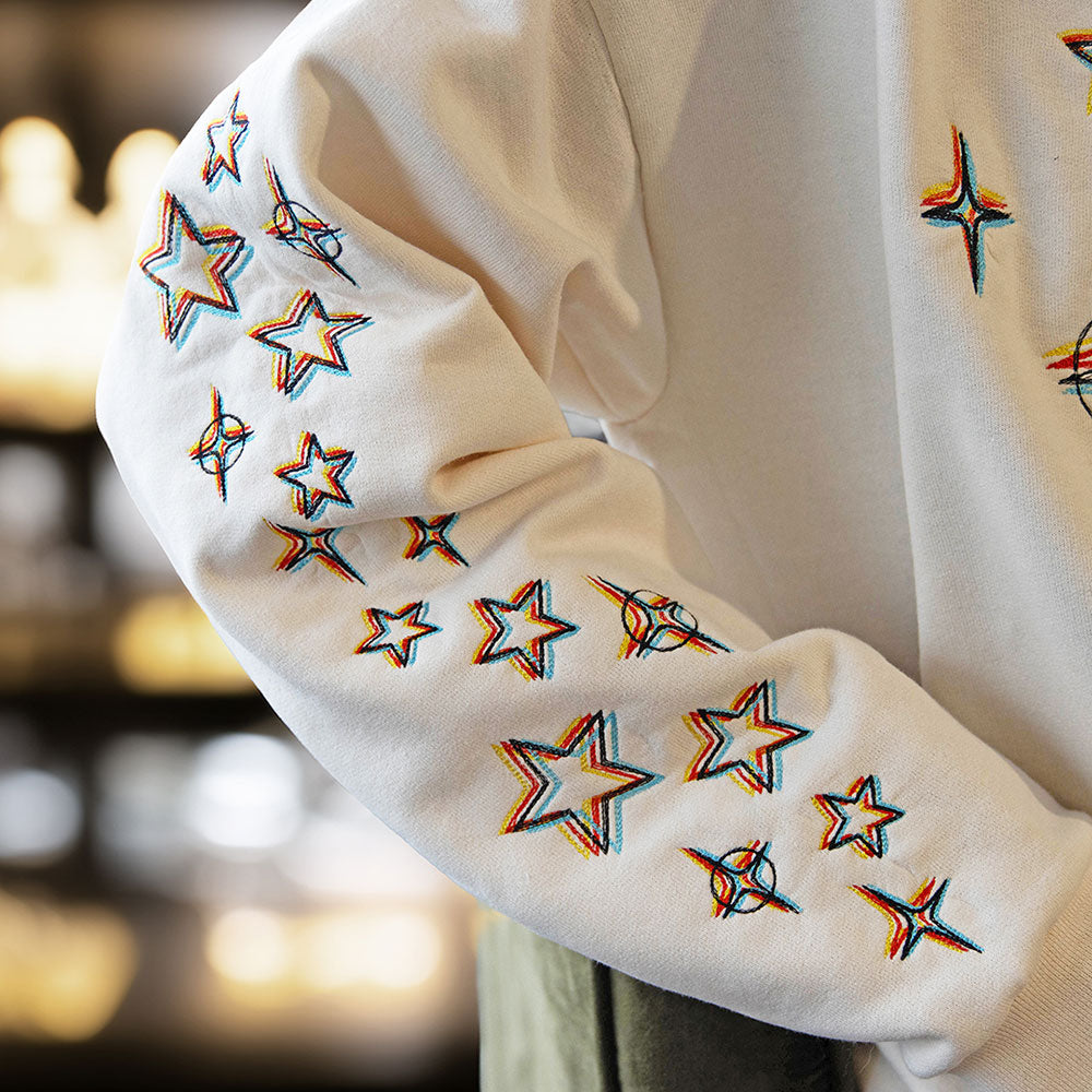 Chromatic Stars Border - Vertical