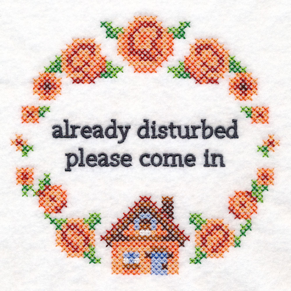 Snarky Samplers - Already Disturbed (Cross Stitch)