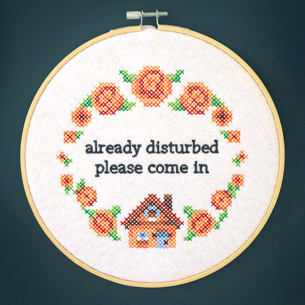 Snarky Samplers - Already Disturbed (Cross Stitch)
