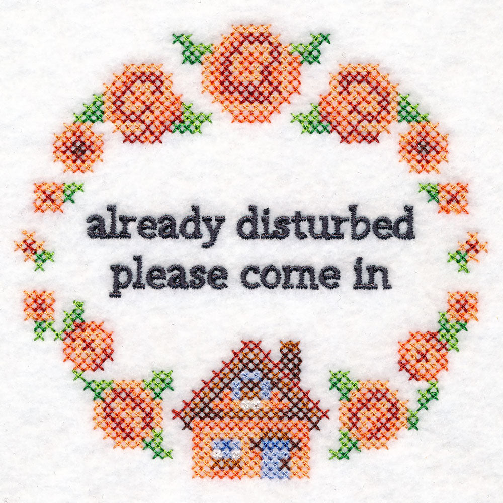 Snarky Samplers - Already Disturbed (Cross Stitch)