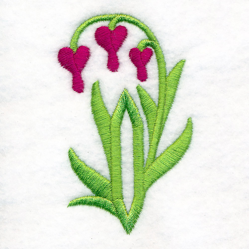 Blooming Garden Buttonhole - Bleeding Heart