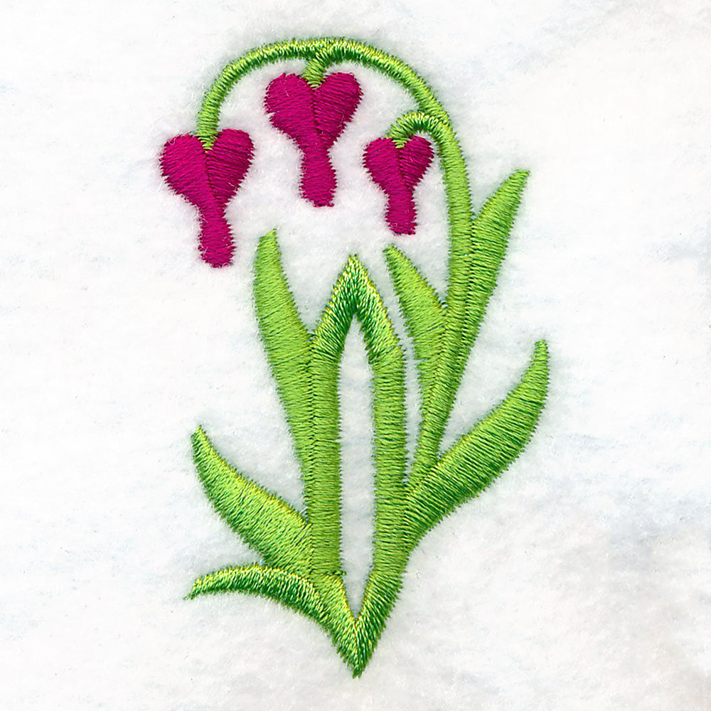 Blooming Garden Buttonhole - Bleeding Heart