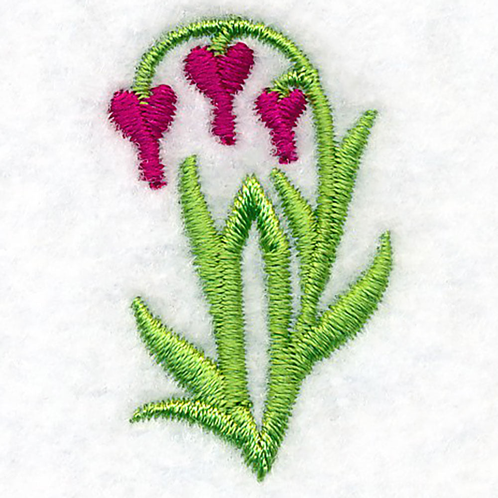 Blooming Garden Buttonhole - Bleeding Heart