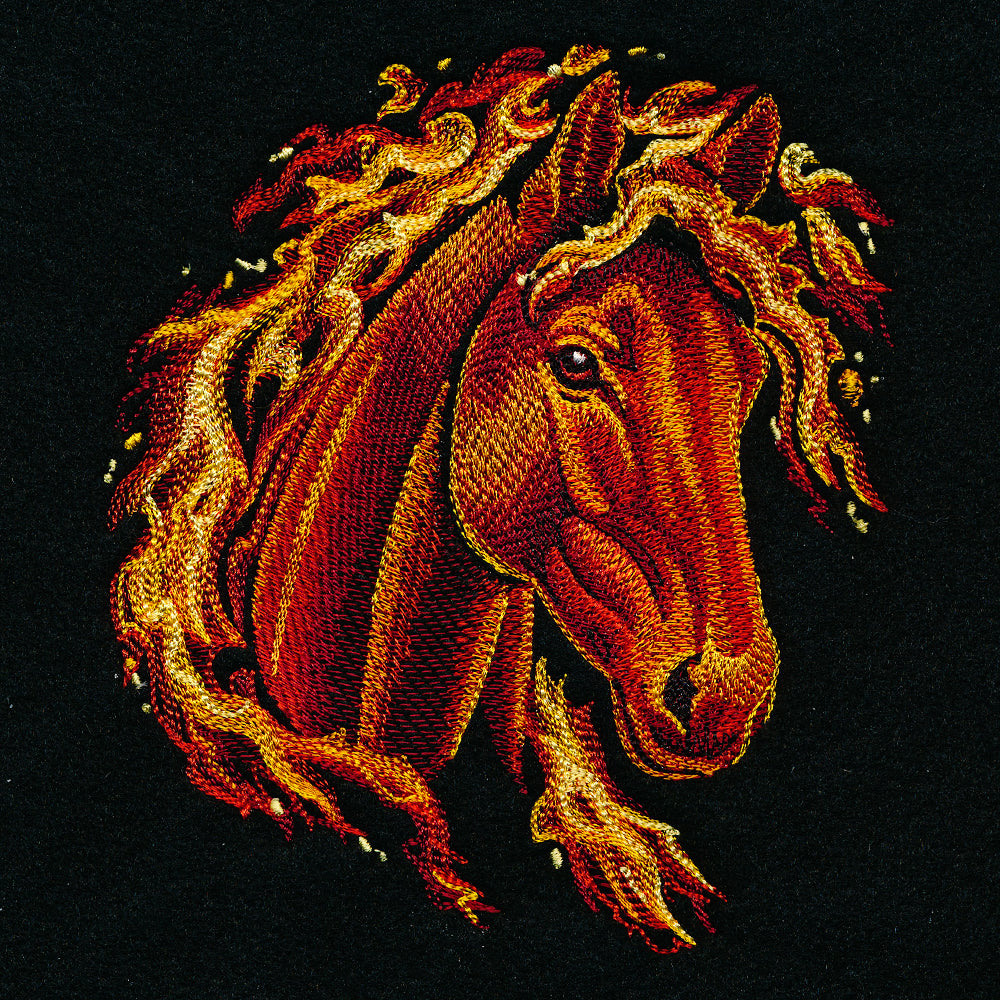 Fierce Through the Fire Horse