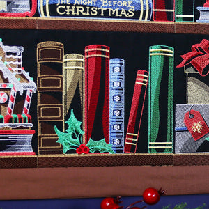 Build a Christmas Bookshelf Scene - Books