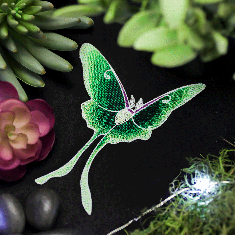 Enchanted Garden II - Luna Moth