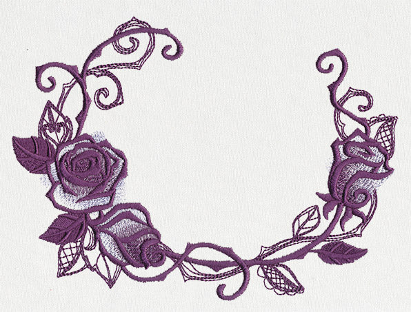 Briar Rose - Open Wreath