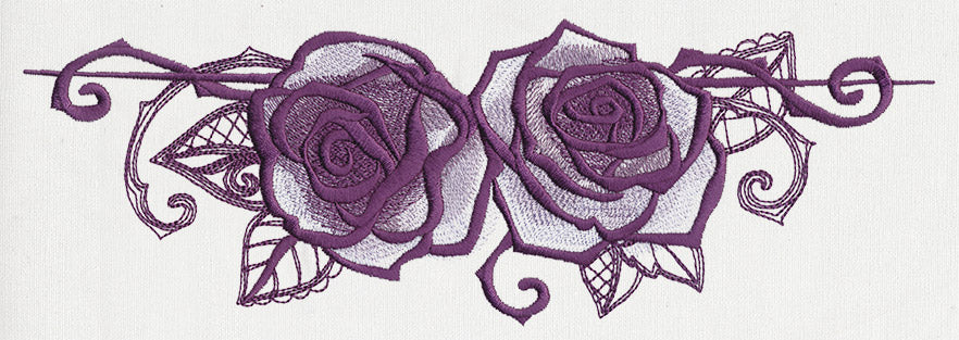 Briar Rose - Draped Border