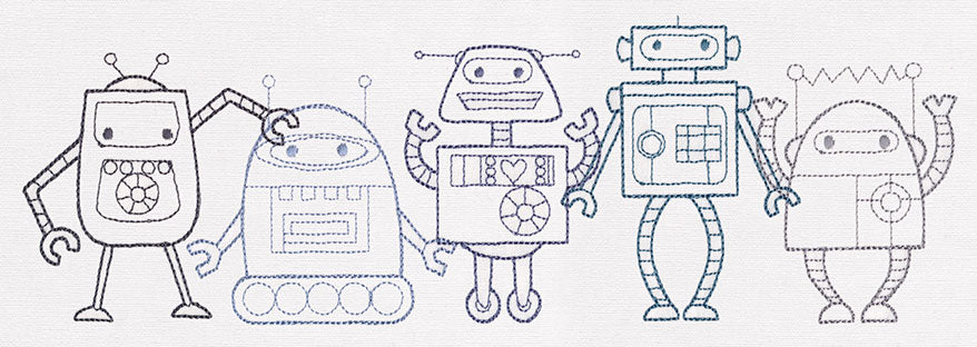 Creature Feature - Robot Border