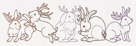 Creature Feature - Jackalope Border
