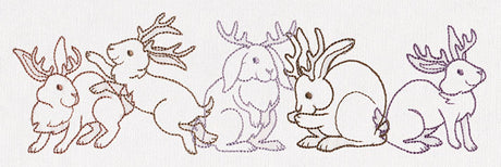 Creature Feature - Jackalope Border