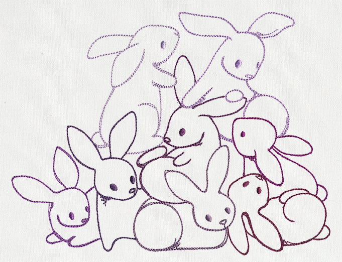 Pile o' Cute - Bunny Pile