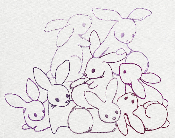 Pile o' Cute - Bunny Pile