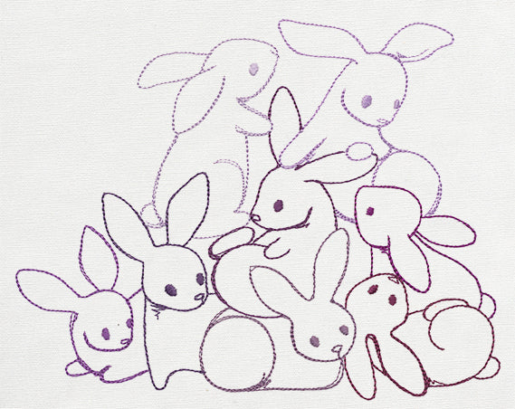 Pile o' Cute - Bunny Pile