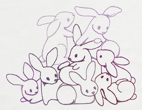 Pile o' Cute - Bunny Pile