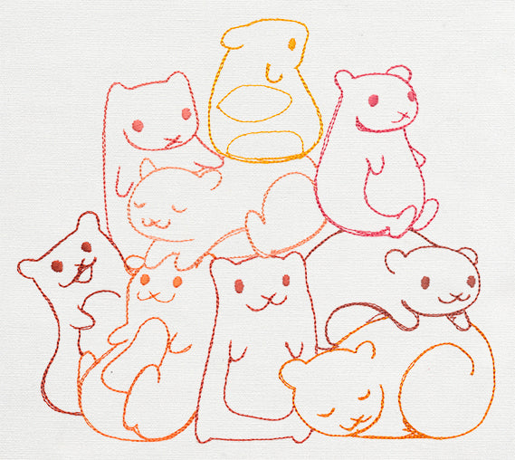 Pile o' Cute - Hamster Pile