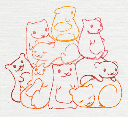 Pile o' Cute - Hamster Pile