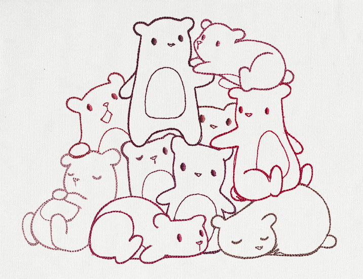 Pile o' Cute - Bear Pile