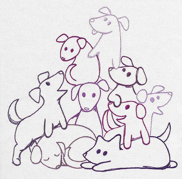 Pile o' Cute - Puppy Pile