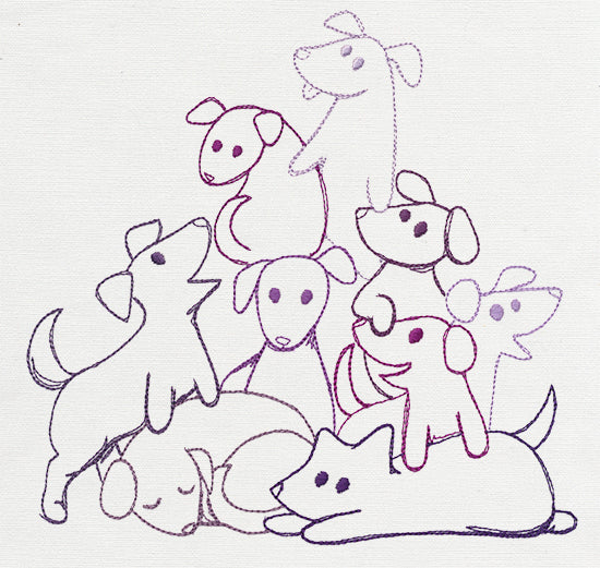 Pile o' Cute - Puppy Pile