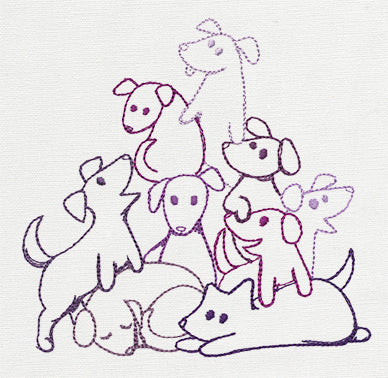 Pile o' Cute - Puppy Pile