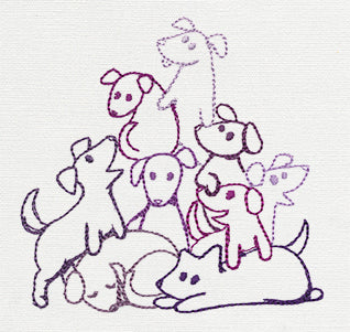 Pile o' Cute - Puppy Pile