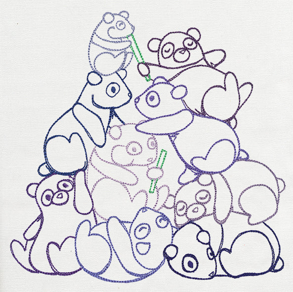 Pile o' Cute - Panda Pile