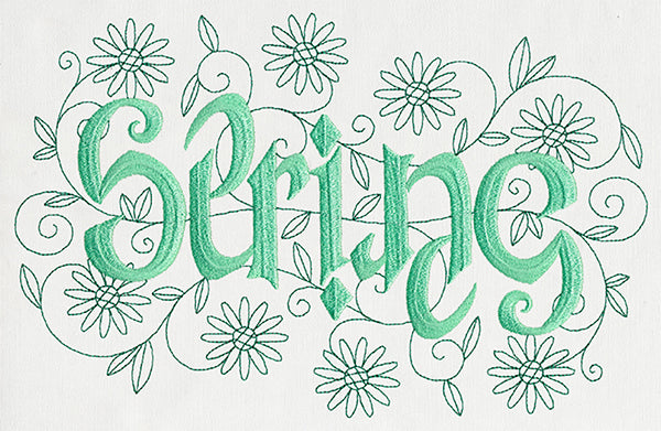 Spring Ambigram