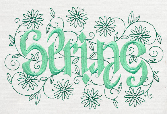 Spring Ambigram