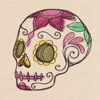 Passport to Mexico - Sugar Skull
