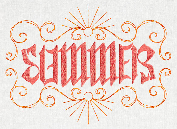 Summer Ambigram