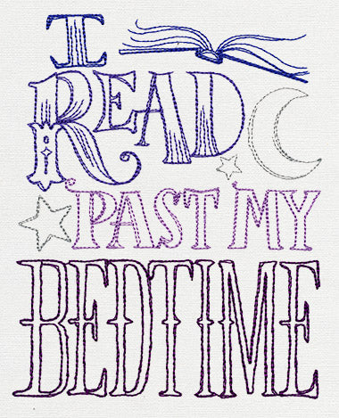 I Read Past My Bedtime