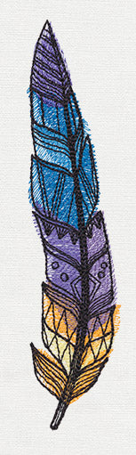 Doodle Feathers - Feather 2