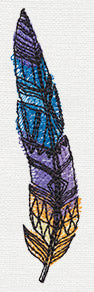 Doodle Feathers - Feather 2