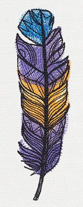 Doodle Feathers - Feather 3
