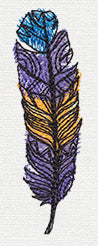 Doodle Feathers - Feather 3